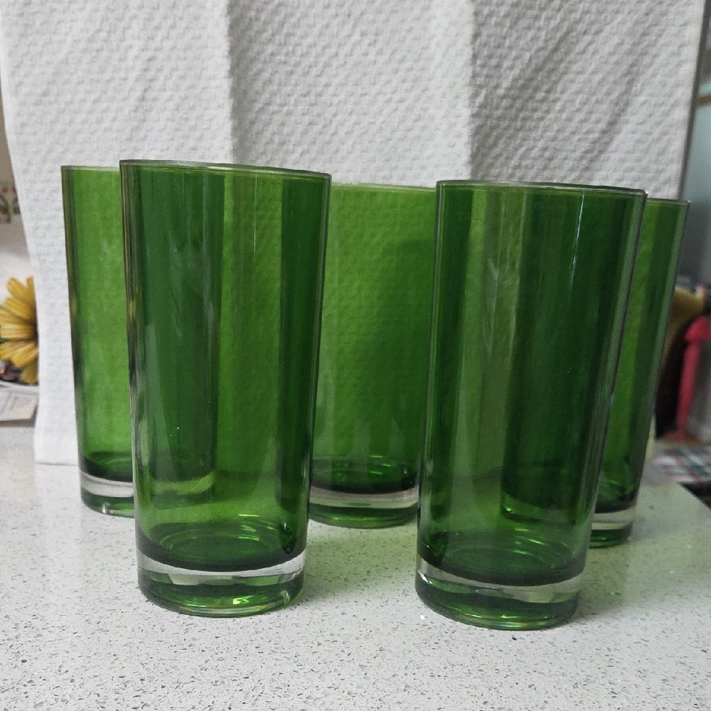 Set of Green Tumblers
